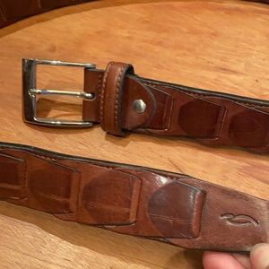 🇦🇷 Maggio Rossetto leather belt from Argentina